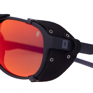 MAJESTY Okulary przeciwsłoneczne APEX 2.0 Black / Polarized Red Ruby