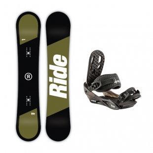 RIDE Rental Snowboard Agenda 154W +  Wiązania Nitro Charger 