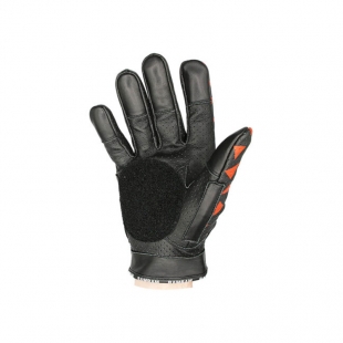 BAMBAM SPORTS Rękawice Classic Longboard Leather Gloves black/red